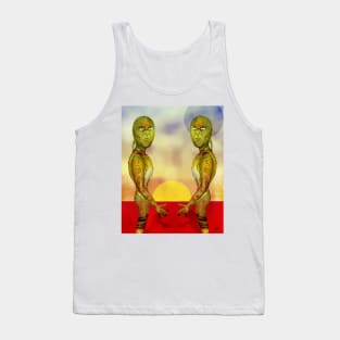 Cups and Saucers Tank Top